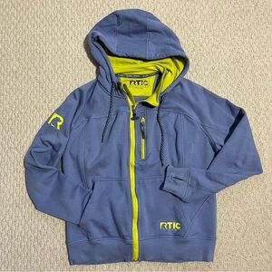 RTIC Outdoors Hooded Full Zip Jacket Chest Zip Pocket Thumbholes Women’s S